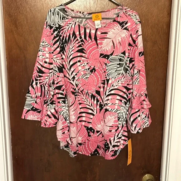 Ruby Rd. Blouse size Large - Picture 1 of 4